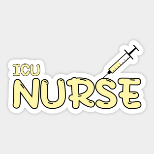 Intensive Care Unit (ICU) Nurse Sticker